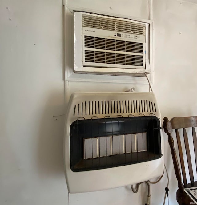 room details featuring heating unit