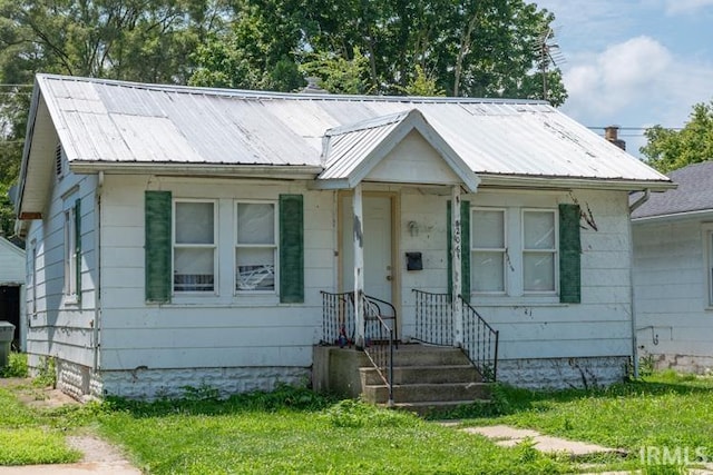 view of bungalow-style house