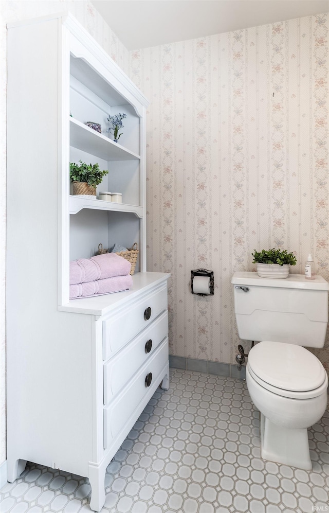 bathroom with toilet