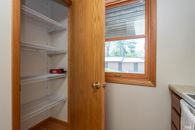 view of pantry