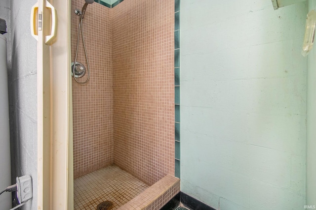 full bath featuring a stall shower