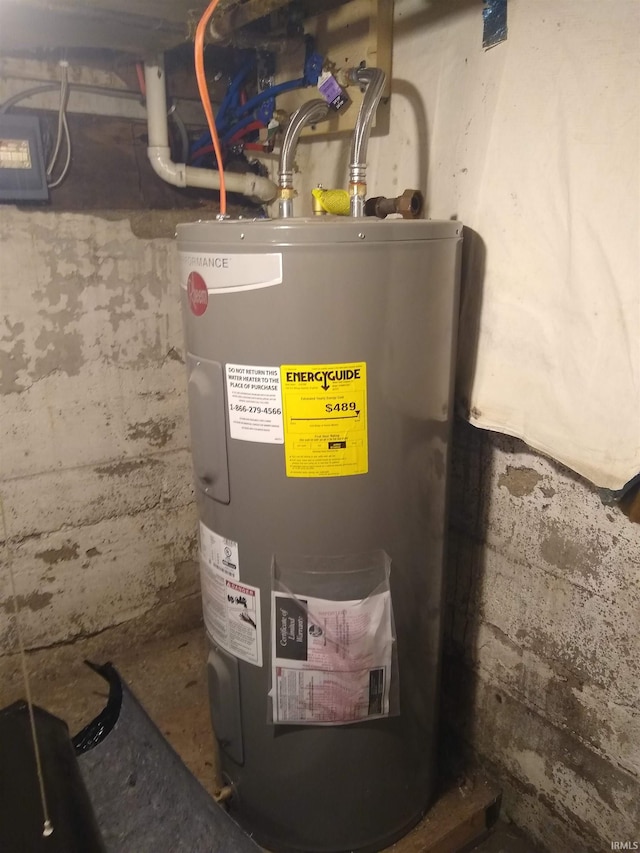 utilities with water heater