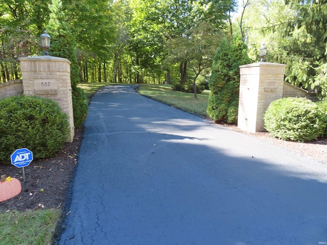 view of road