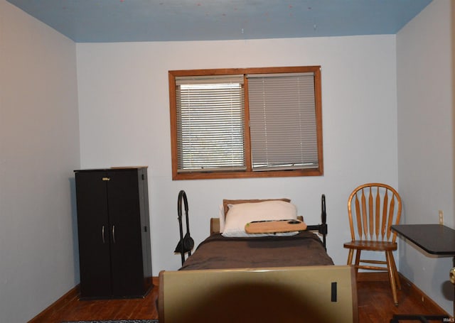 dining room featuring dark hardwood / wood-style floors