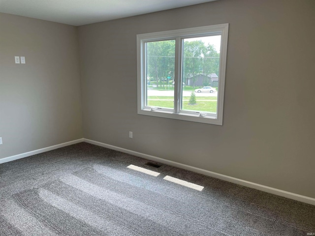 spare room with carpet floors and a healthy amount of sunlight