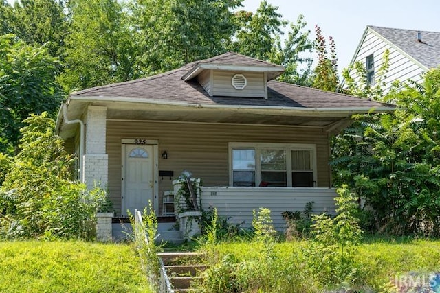 view of bungalow-style house