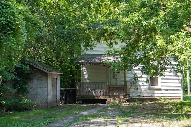 view of back of house