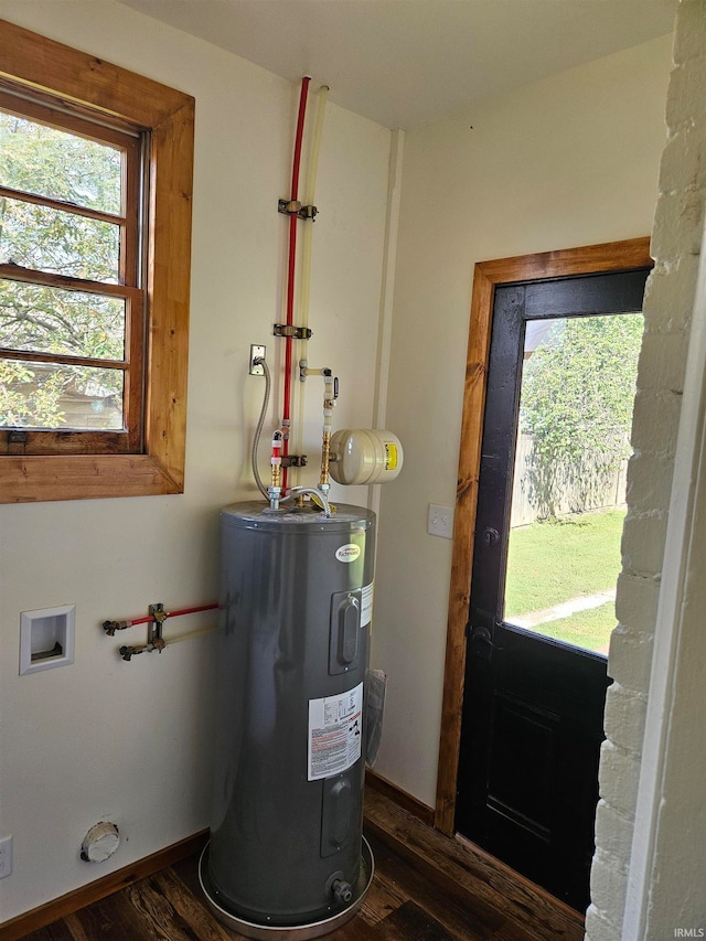 utilities with electric water heater