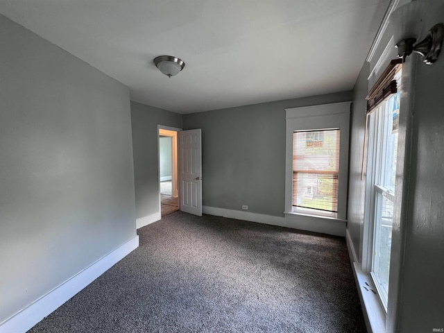 empty room featuring carpet