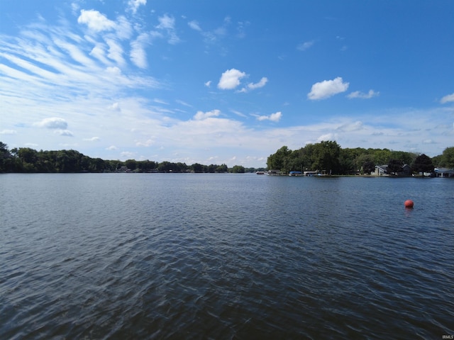 view of water feature