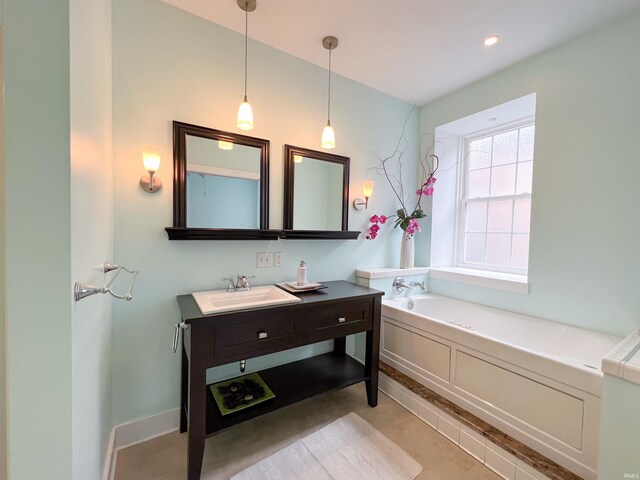 235 N Main St, Kokomo, IN 46901 - bathroom with a bath and vanity