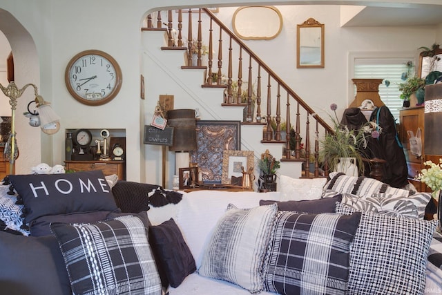 view of living room