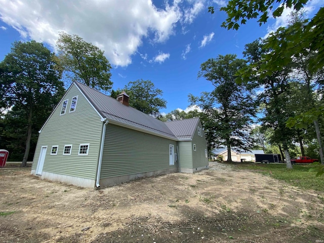 view of home's exterior