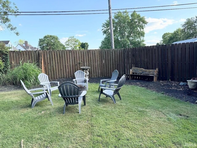 view of home's community featuring a lawn