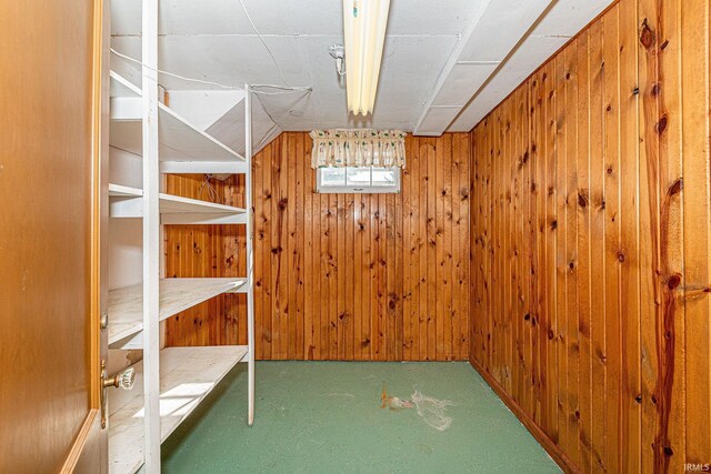 hall featuring crown molding and hardwood / wood-style floors