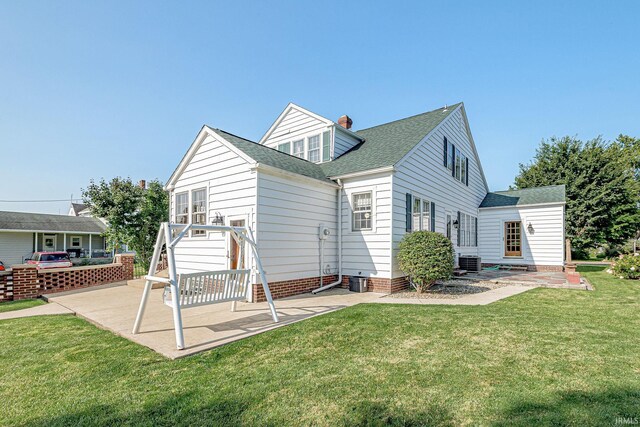 view of property exterior featuring a garage