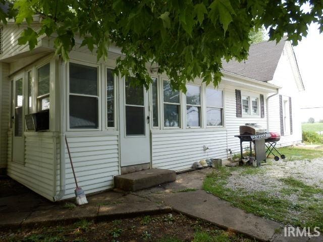 view of rear view of property