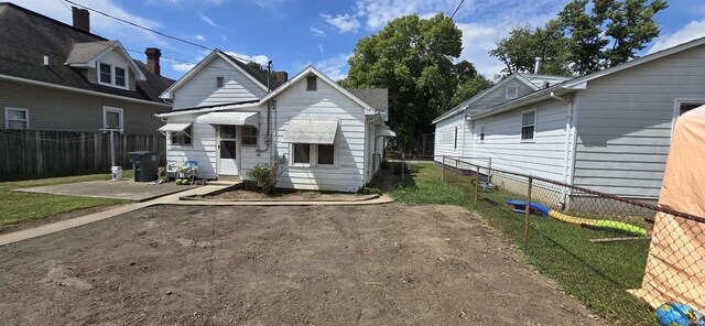 view of rear view of property