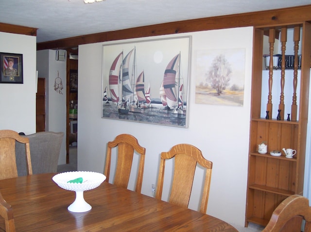 view of dining area