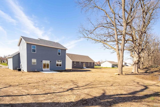 52520 E Trail Trail, South Bend, IN 46628 - rear view of property with cooling unit