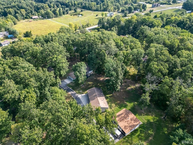 aerial view with a view of trees