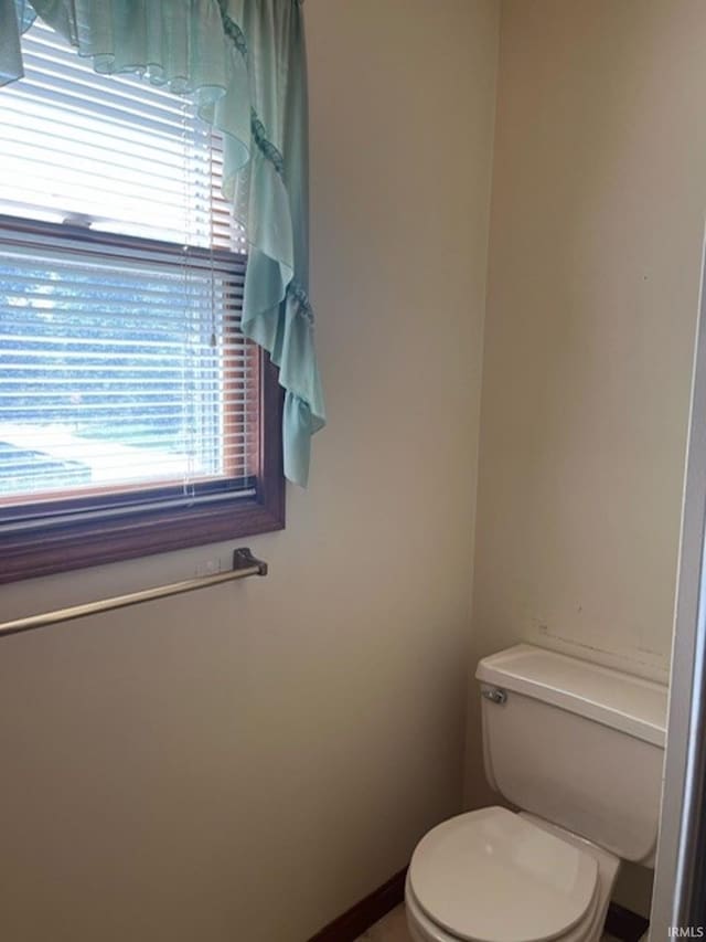 bathroom with toilet