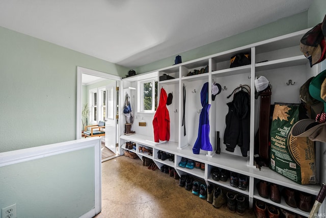 2286 W 500 S Rd, Pleasant Lake, IN 46779 - mudroom featuring concrete flooring
