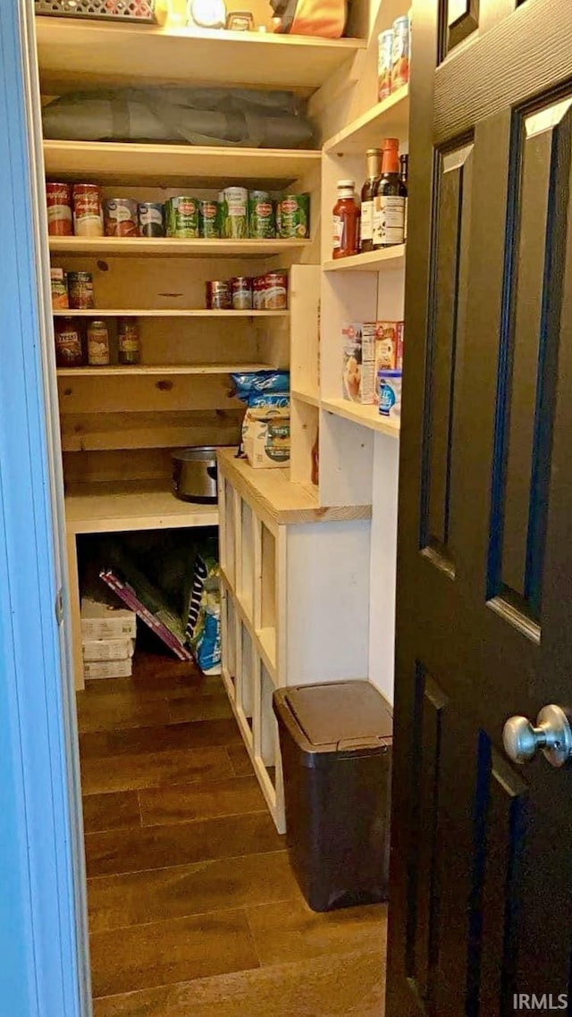 view of pantry