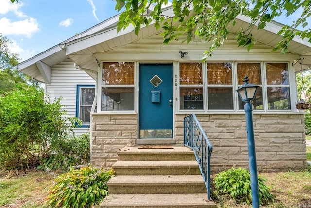 view of property entrance