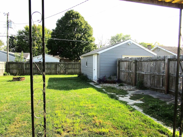 view of yard