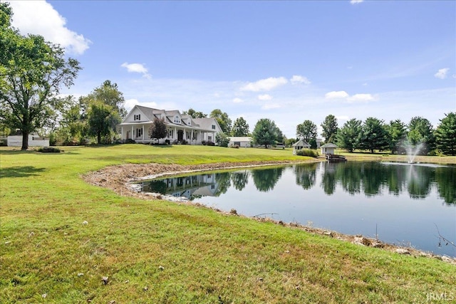 property view of water