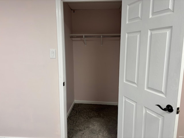 view of closet