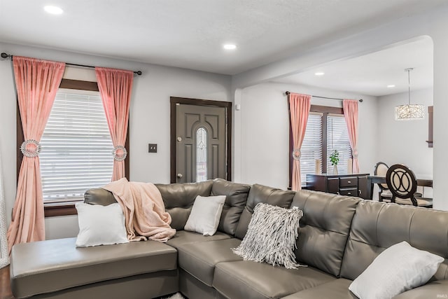 view of living room