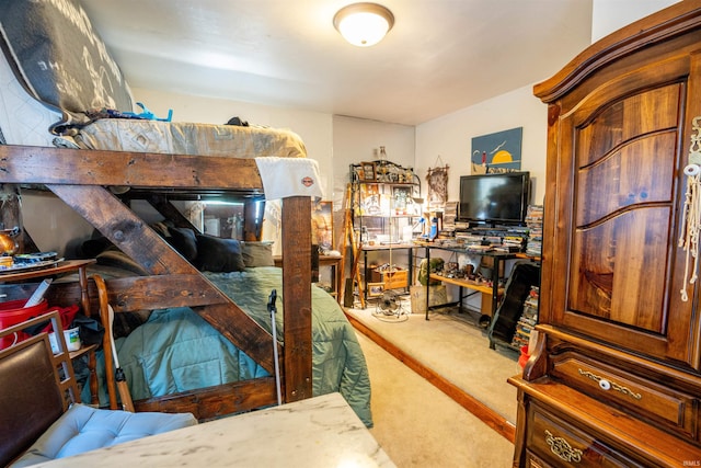 interior space with carpet floors