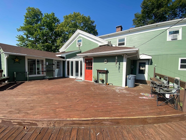 view of deck