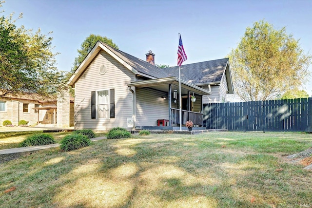 view of home's exterior featuring a yard