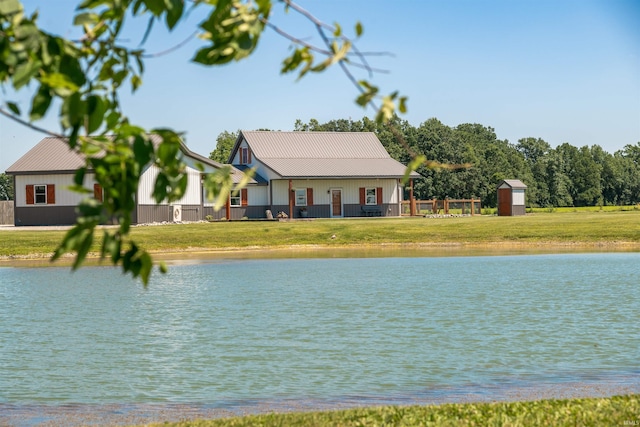 property view of water