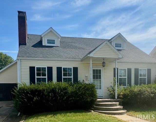 view of cape cod-style house