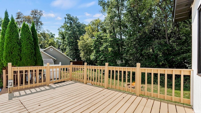 view of deck