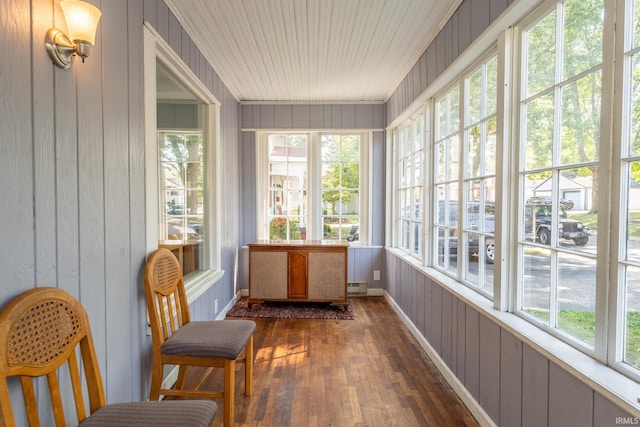 sunroom / solarium with plenty of natural light