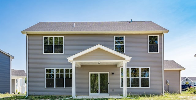 view of rear view of house