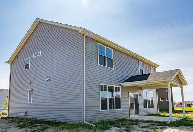 view of rear view of house