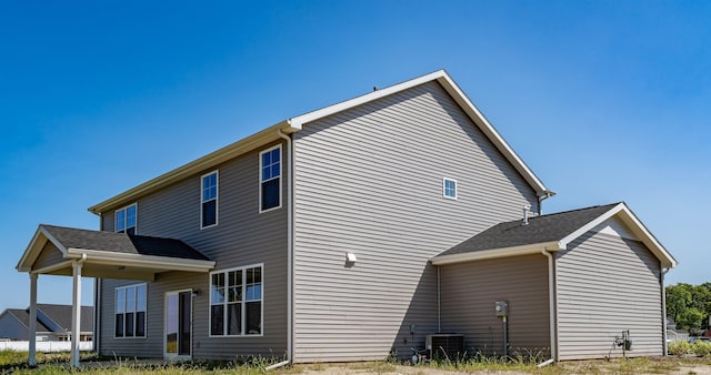 view of rear view of house