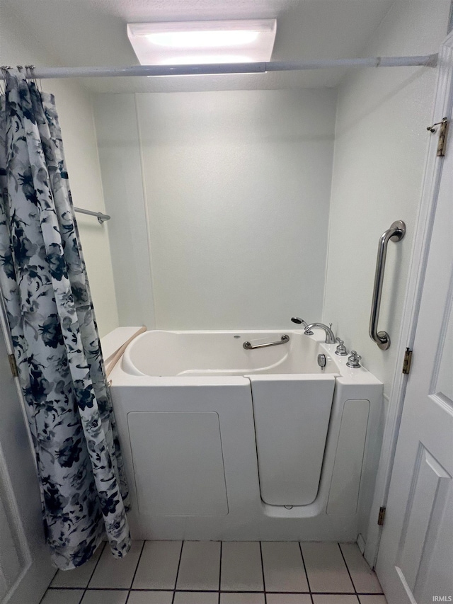 bathroom featuring tile patterned floors