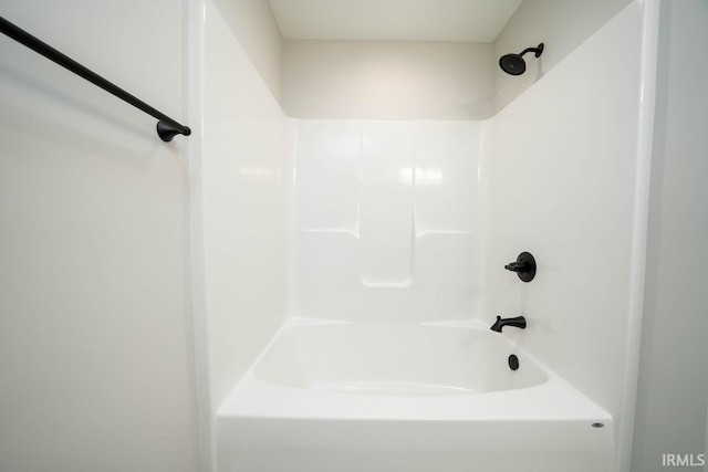 bathroom featuring bathing tub / shower combination