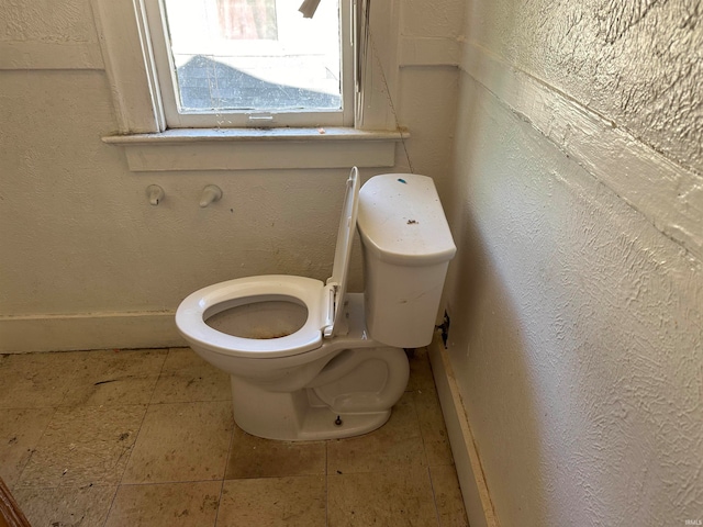 bathroom with toilet