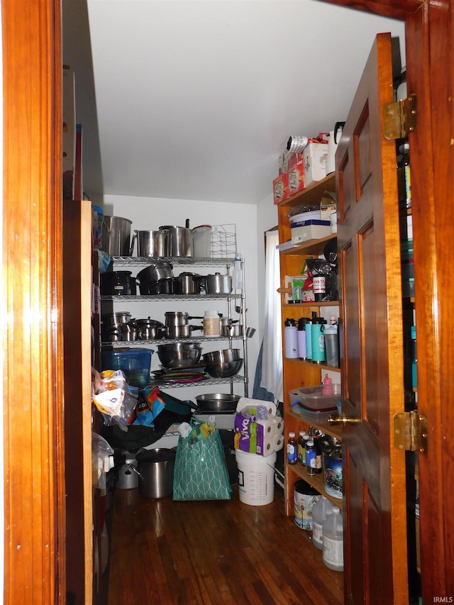 view of pantry