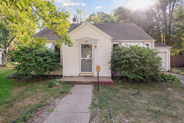 view of front of house