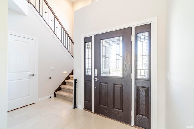 view of foyer