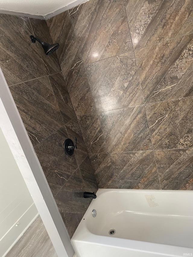 1243 Portage Ave, South Bend, IN 46616 - bathroom with tub / shower combination
